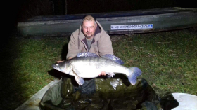 Gruits Péter 10,42 kg-os karácsonyi süllője (2019.12.25)