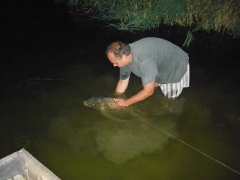 Veres Imre 22,4 kg-s rekordpontya (2009.09.12)